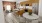 kitchen with a dining table and chairs